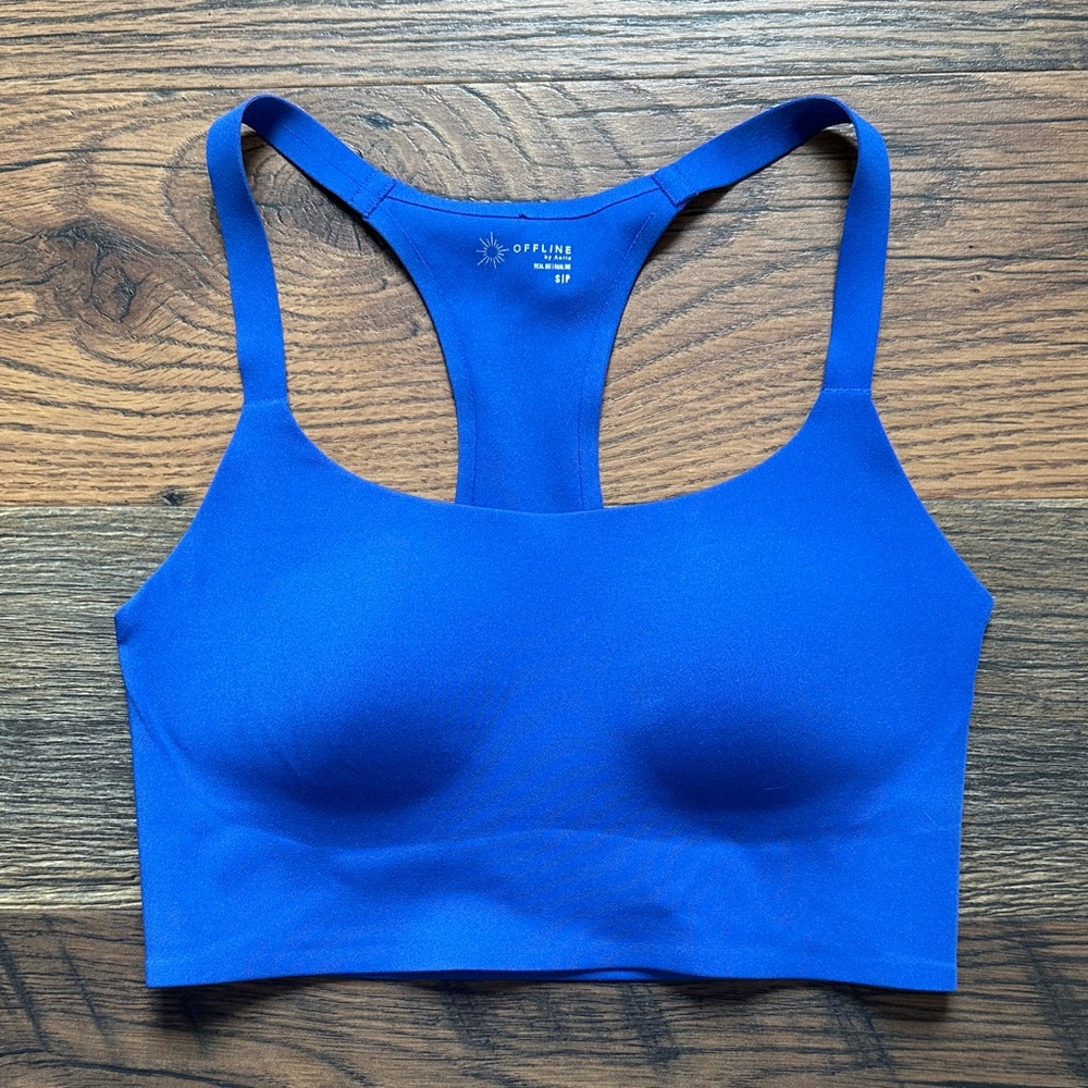 OFFLINE by APL Blue Racerback Sports Bra